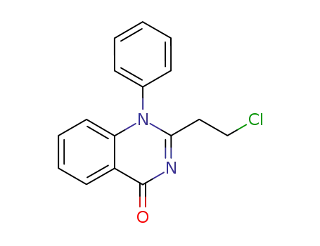 2-(β-chloroethyl)-1-phenyl-4(1H)-quinazolinone