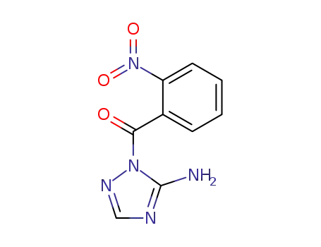 Molecular Structure of 104035-16-7 (1H-1,2,4-Triazol-5-amine, 1-(2-nitrobenzoyl)-)
