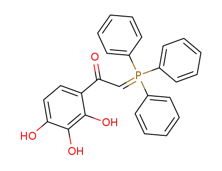1-(2,3,4-Trihydroxy-phenyl)-2-(triphenyl-λ<sup>5</sup>-phosphanylidene)-ethanone