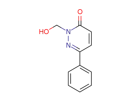 Molecular Structure of 32949-37-4 (2-(hydroxymethyl)-6-phenylpyridazin-3(2H)-one)