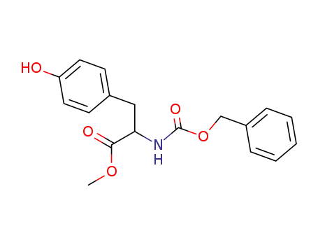 Molecular Structure of 124456-04-8 (Z-D-TYROSINE METHYL ESTER  97% (98% EE/&)