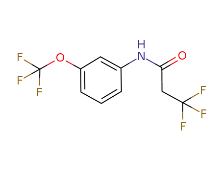 3-trifluoromethoxy-N-(3,3,3-trifluoropropionyl)aniline