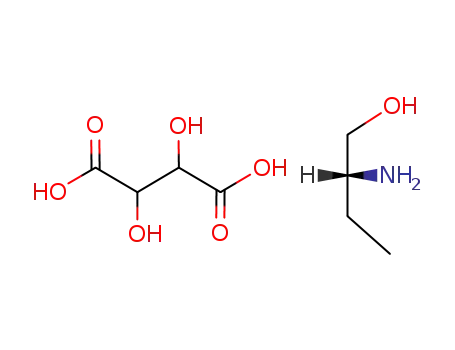 Molecular Structure of 26293-34-5 ((R)-[1-(hydroxymethyl)propyl]ammonium hydrogen [R-(R*,R*)]-tartrate)