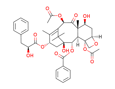 Benzenepropanoic acid, a-hydroxy-,6,12b-bis(acetyloxy)-12-(benzoyloxy)-2a,3,4,4a,5,6,9,10,11,12,12a,12b-dodecahydro-4,11-dihydroxy-4a,8,13,13-tetramethyl-5-oxo-7,11-methano-1H-cyclodeca[3,4]benz[1,2-b