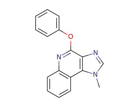 Molecular Structure of 141622-88-0 (1H-Imidazo[4,5-c]quinoline, 1-methyl-4-phenoxy-)