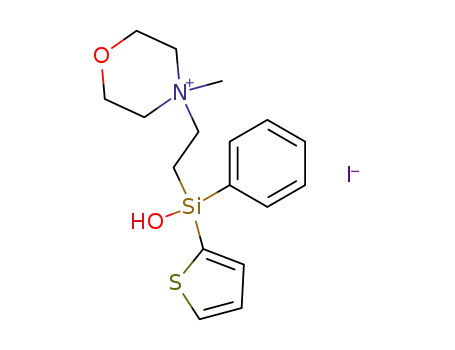 Molecular Structure of 75573-27-2 (Silatiemonium iodide)