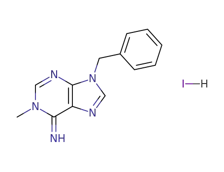 9-benzyl-1-methyladenine hydroiodide