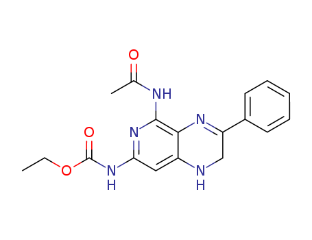 87607-28-1,ethyl [5-(acetylamino)-3-phenyl-1,2-dihydropyrido[3,4-b]pyrazin-7-yl]carbamate,