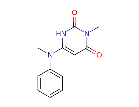 2,4(1H,3H)-Pyrimidinedione,3-methyl-6-(methylphenylamino)-