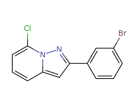2-(3-bromophenyl)-7-chloro-pyrazolo[1,5-a]pyridine