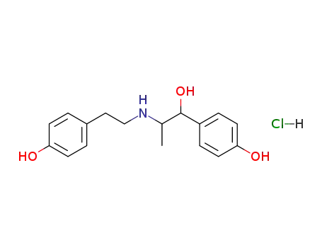 Molecular Structure of 23239-51-2 (Ritodrine hydrochloride)