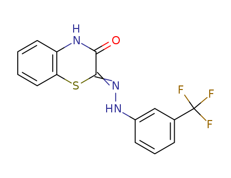 2H-1,4-Benzothiazine-2,3(4H)-dione,  2-[[3-(trifluoromethyl)phenyl]hydrazone]