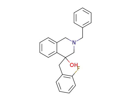 2-benzyl-4-(2-fluorobenzyl)-1,2,3,4-tetrahydro-4(1H)-isoquinolinol