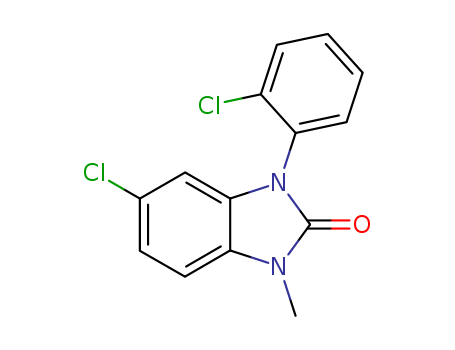 79759-61-8,5-chloro-3-(2-chlorophenyl)-1-methyl-1,3-dihydro-2H-benzimidazol-2-one,