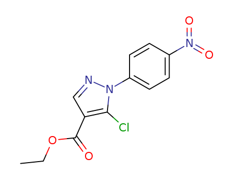 ethyl 5-chloro-1-(4-nitrophenyl)-1H-pyrazole-4-carboxylate
