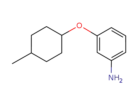 Molecular Structure of 1063655-95-7 (3-(4-methylcyclohexyloxy)benzenamine)