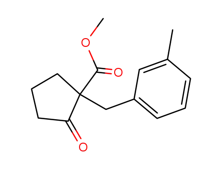 methyl 1-(3-methylbenzyl)-2-oxocyclopentanecarboxylate