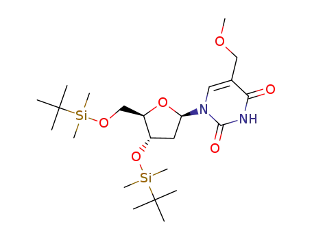 3',5'-bis(O-tert-butyldimethylsilyl)-2'-deoxy-5-(methyl)oxymethyluridine