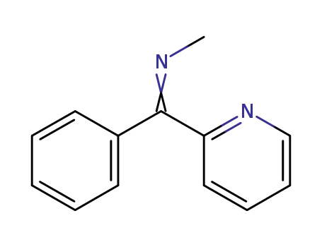 Molecular Structure of 1182372-35-5 (N-[phenyl(pyridin-2-yl)methylene]methanamine)