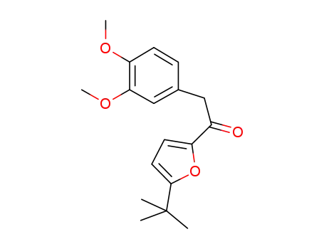 1-(5-tert-butyl-2-furyl)-2-(3,4-dimethoxyphenyl)ethan-1-one