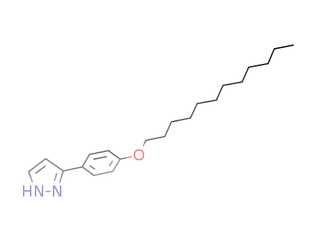 Molecular Structure of 483987-45-7 (1H-Pyrazole, 3-[4-(dodecyloxy)phenyl]-)