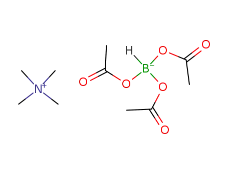 Molecular Structure of 109704-53-2 (Tetramethylammonium triacetoxyborohydride)