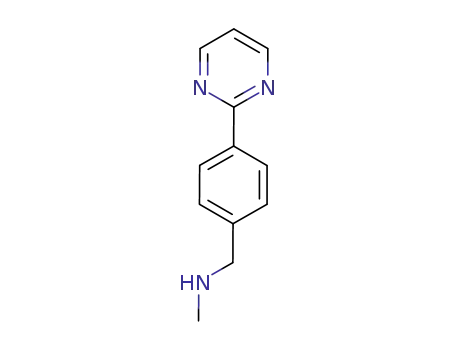 Molecular Structure of 886851-48-5 (n-methyl-4-pyrimidin-2-ylbenzylamine)