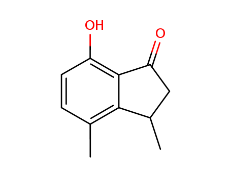 1H-Inden-1-one, 2,3-dihydro-7-hydroxy-3,4-dimethyl-
