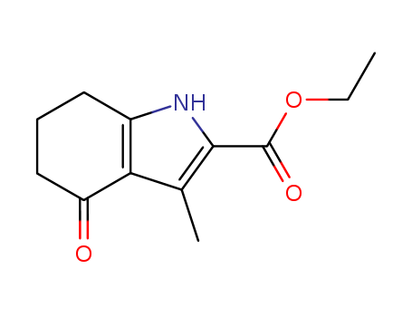 3-Methyl-4-oxo-4,5,6,7-tetrahydro-1H-indole-2-carboxylic acid ethyl ester