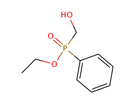 Molecular Structure of 5856-97-3 (Phosphinic acid, (hydroxymethyl)phenyl-, ethyl ester)
