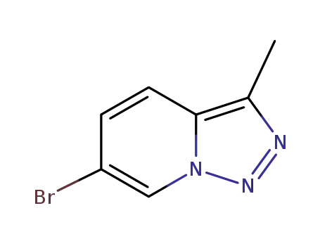 Molecular Structure of 1024741-92-1 (6-bromo-3-methyl-[1,2,3]triazolo[1,5-a]pyridine)