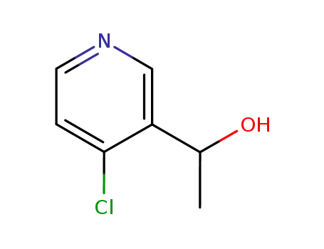 Molecular Structure of 116922-69-1 (3-Pyridinemethanol,4-chloro-a-methyl-)