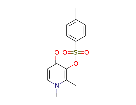 Molecular Structure of 1259401-68-7 (1,2-dimethyl-4-oxo-1,4-dihydropyridin-3-yl 4-methylbenzenesulfonate)