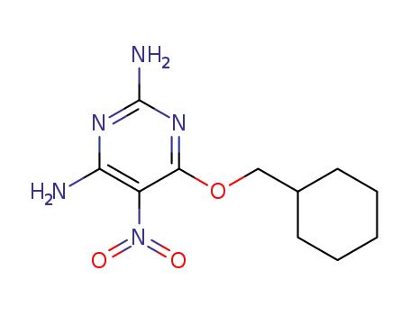 4-cyclohexylmethoxy-5-nitropyrimidine-2,6-diamine