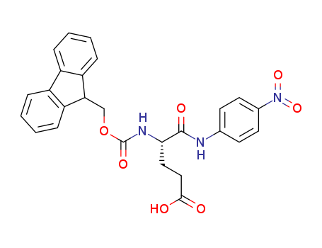 Pentanoic acid,4-[[(9H-fluoren-9-ylmethoxy)carbonyl]amino]-5-[(4-nitrophenyl)amino]-5-oxo-,(4S)-