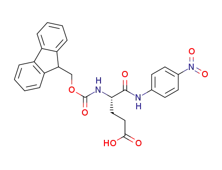 Molecular Structure of 185547-51-7 (FMOC-GLU-PNA)