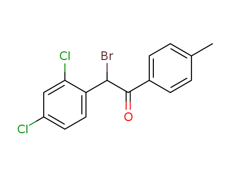 Molecular Structure of 1280582-84-4 (C<sub>15</sub>H<sub>11</sub>BrCl<sub>2</sub>O)