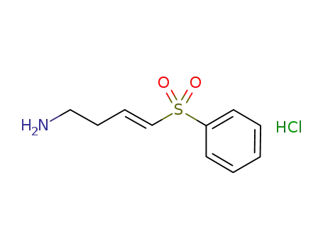 Molecular Structure of 1256166-26-3 ((E)-4-(phenylsulfonyl)but-3-en-1-amine hydrochloride)