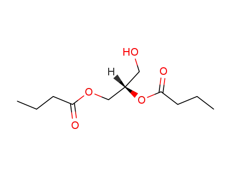 Molecular Structure of 30403-46-4 (Butanoic acid, (1S)-1-(hydroxymethyl)-1,2-ethanediyl ester)