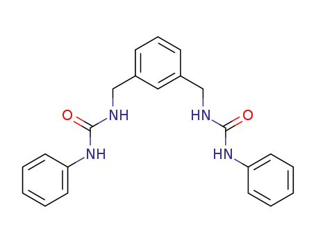 Molecular Structure of 36411-65-1 (3-phenyl-1-[[3-[(phenylcarbamoylamino)methyl]phenyl]methyl]urea)