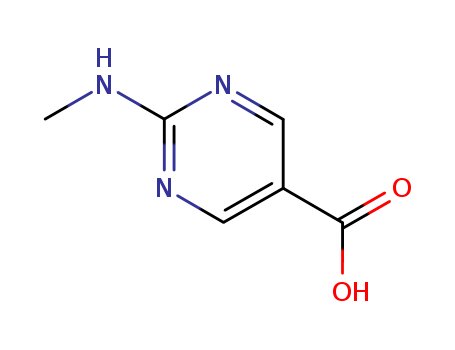 5-Pyrimidinecarboxylic acid, 2-(methylamino)- (7CI,8CI,9CI)