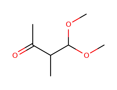 Molecular Structure of 36075-03-3 (4,4-Dimethoxy-3-methylbutan-2-one)
