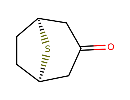 Molecular Structure of 16892-50-5 (8-Thiabicyclo[3.2.1]octan-3-one)
