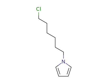Molecular Structure of 144366-95-0 (1H-Pyrrole, 1-(6-chlorohexyl)-)