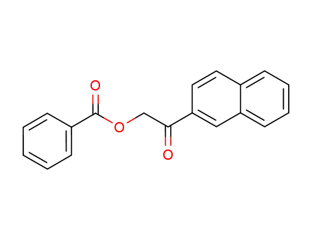 Molecular Structure of 62244-90-0 (Ethanone, 2-(benzoyloxy)-1-(2-naphthalenyl)-)