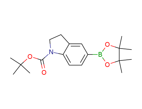 tert-butyl 5-(4,4,5,5-tetramethyl-1,3,2-dioxaborolan-2-yl)indoline-1-carboxylate