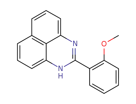 Molecular Structure of 15666-66-7 (1H-Perimidine, 2-(2-methoxyphenyl)-)