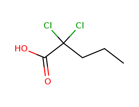 Pentanoicacid, 2,2-dichloro-