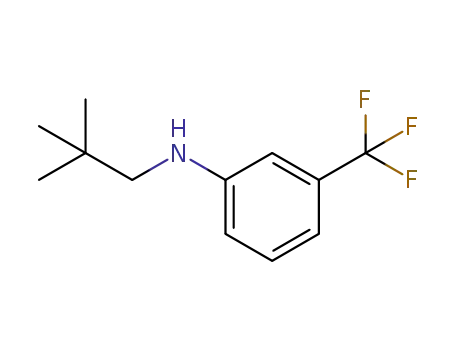 Molecular Structure of 887590-46-7 ((2,2-DIMETHYL-PROPYL)-(3-TRIFLUOROMETHYL-PHENYL)-AMINE)