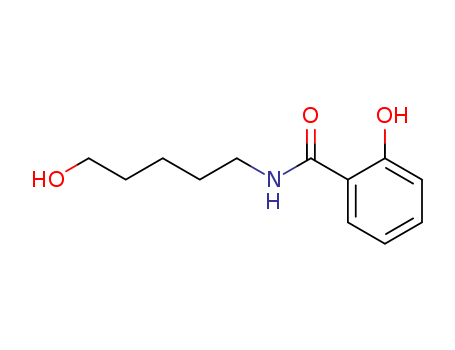 Benzamide, 2-hydroxy-N-(5-hydroxypentyl)-